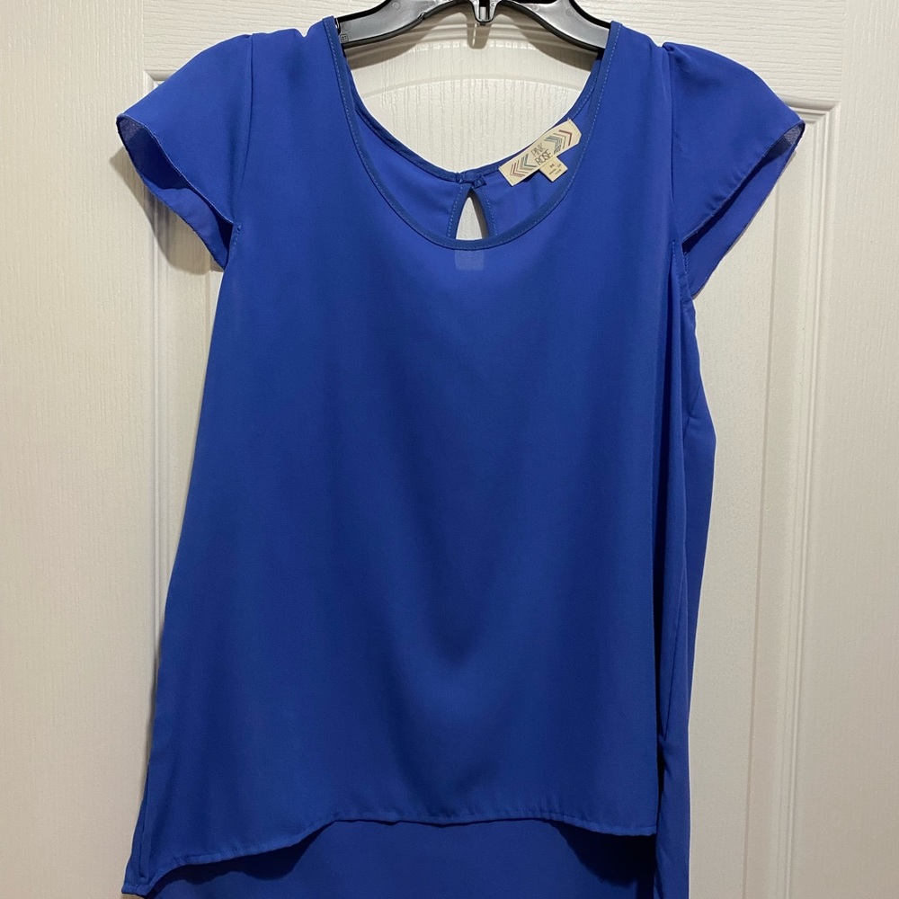 Pink Rose dress top size medium
